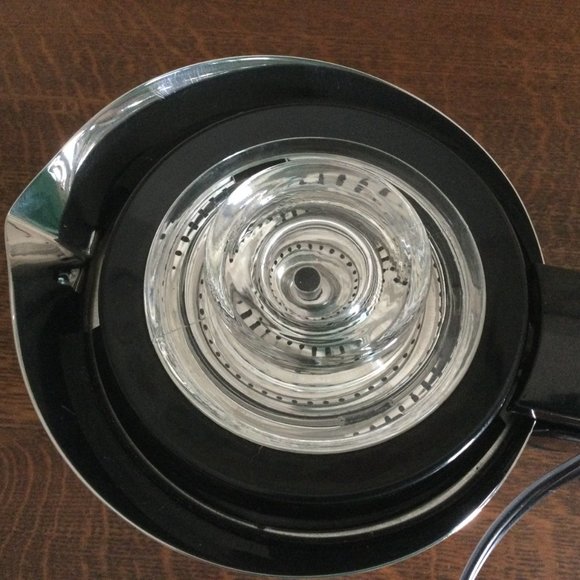 Retro Mid-Century Corningware Blue Cornflower 10 C. Electric Coffee Percolator - Picture 6 of 9